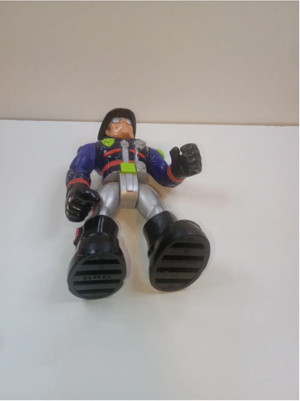 Fisher-Price rescue hero Jake Justice firefighter action figure pre-owned